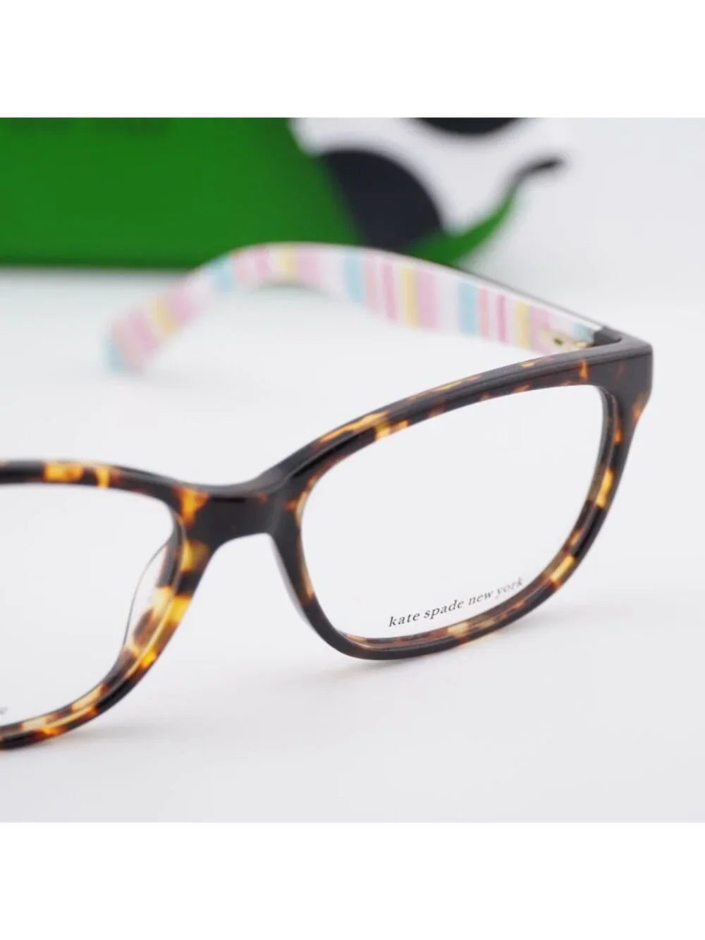 Kate Spade BRYLIE 0RNL 00 Rectangle Eyeglasses – Havana Pattern 54mm